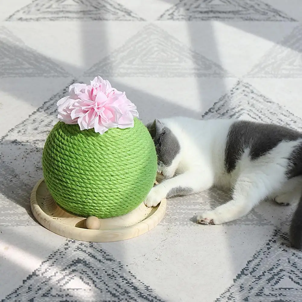 

Pet Cat Scratch Board Pet Nail Polishing Toy Sisal Cat Climbing Frame Toy Ball Scratching Pads Cat Scratcher Cardboard Drop Ship