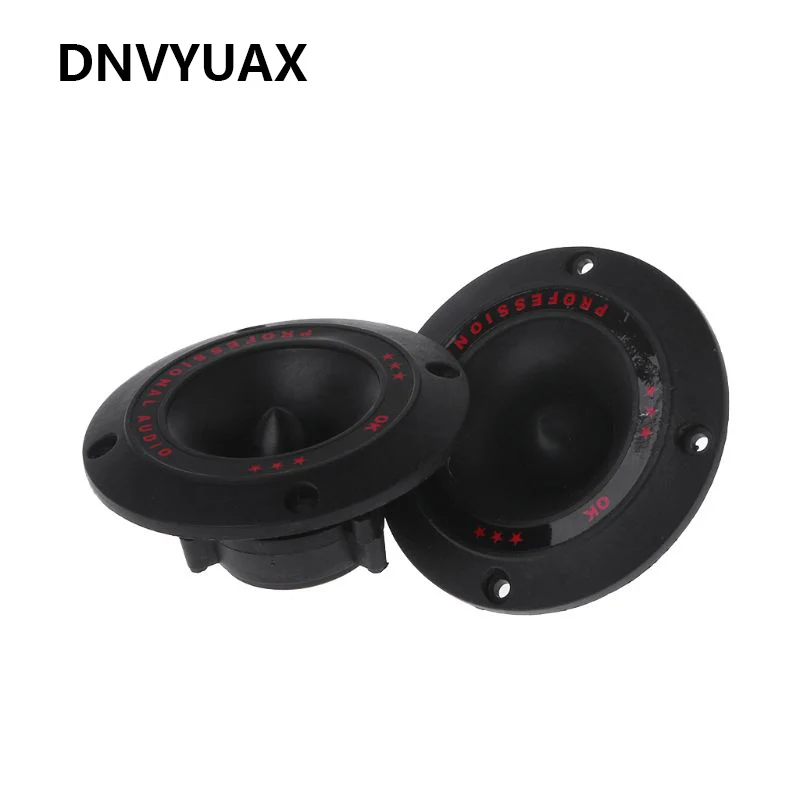 

2PCS Piezoelectric Tweeter 3" Audio Speaker Treble Piezo Loudspeaker PA/DJ Tweeters Replacement Home Subwoofer Stage Sound DIY