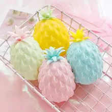 Boule d'ananas Anti Stress pour enfants et adultes, jouet amusant et doux, créatif, sensoriel, cadeau, nouveauté