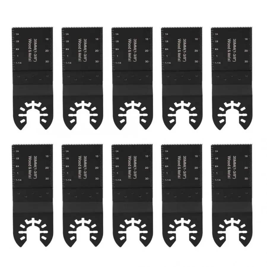 

10pcs 35mm Oscillating Multitool Saw Blades Power Tools Accessories for Wood Metal Cutting Tool