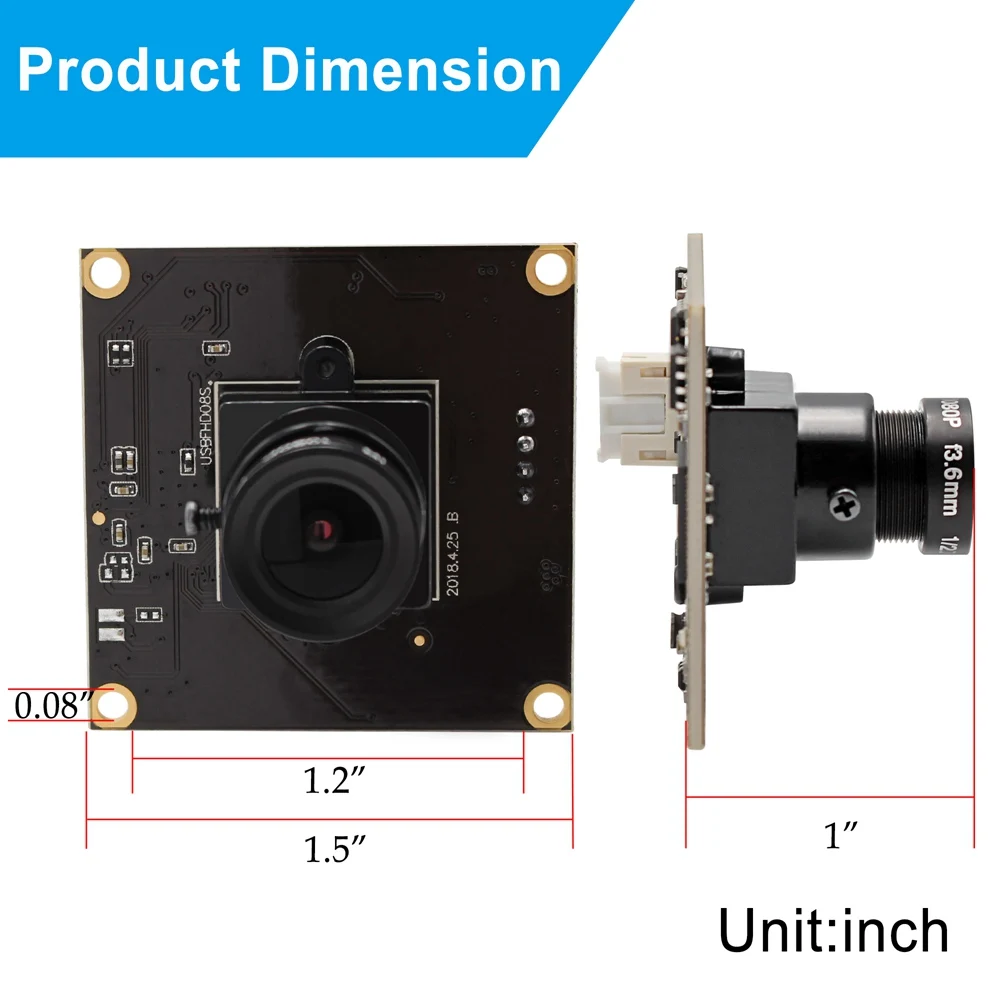 ELP высокая частота кадров 260fps USB веб камера с датчиком OmniVision OV4689 цветной CMOS сенсор