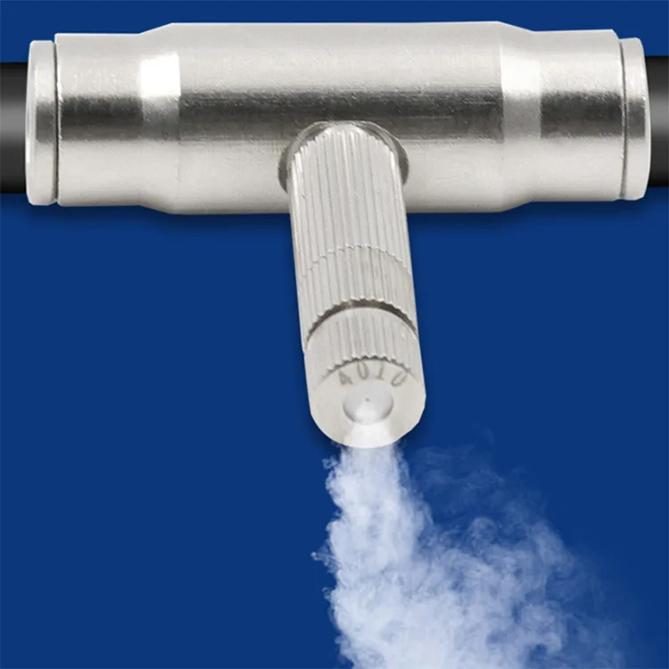 Low Pressure Fog Mist Nozzle with Filter Copper