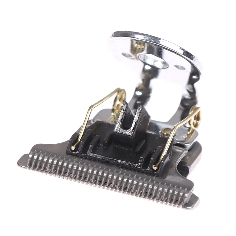 

Hair Clipper Replacement Blade T-Shaped Hair Clipper Blade With Stand T9 Blade Trimmer Replacement Head Replacement Clipper Head