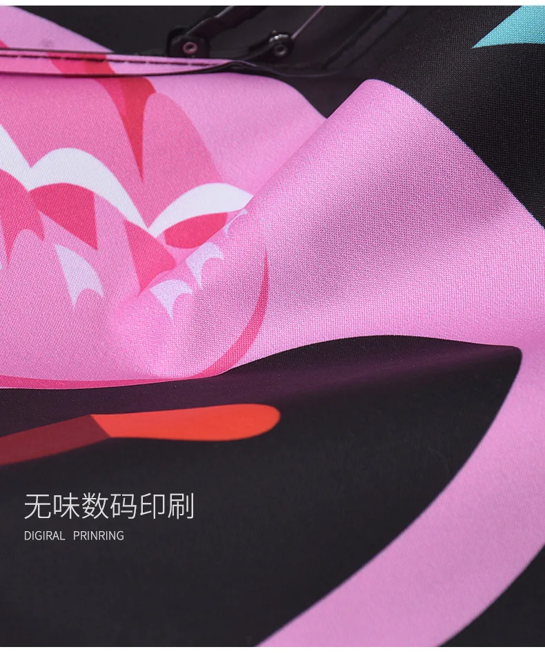 Bird Flamingo pattern Three-folding Umbrella Shelter from wind rain ultraviolet rays Fashion lay umbrella