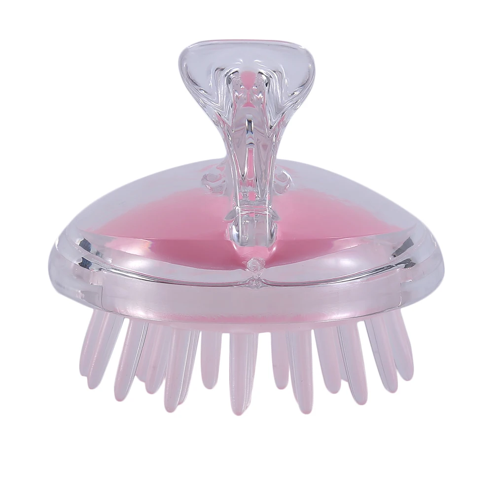 Fashion Hair Shampoo Brush Comb Massager Elastic Cleaning Head Scalp Hairbrushes Silicone Plastic Bath Hot Sale | Красота и здоровье