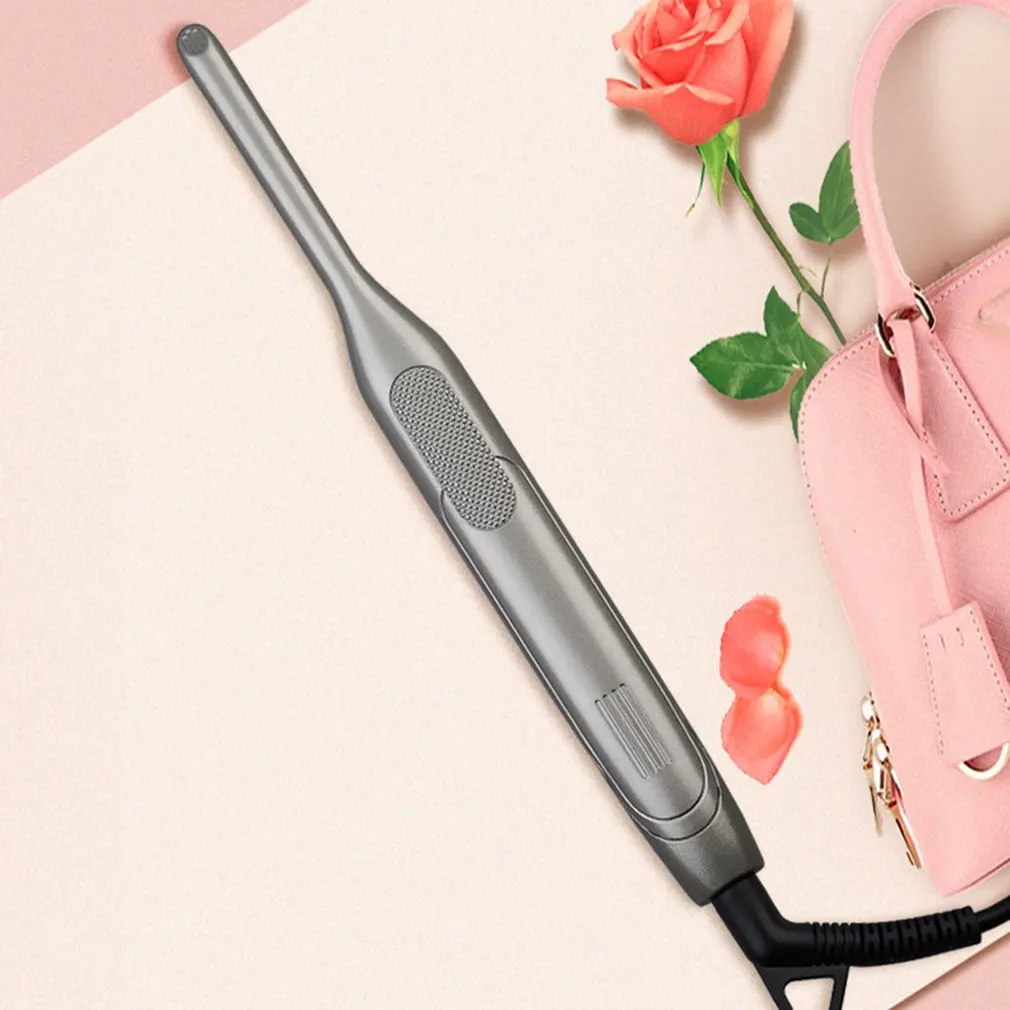 Small Wave Curling Iron Men S Beard Small Curling Hair Curler 3D Ceramic Thermostat Straight Hair 1 Small Wave Curling Iron Men S Beard Small Curling Hair Curler 3D Ceramic Thermostat Straight Hair 2