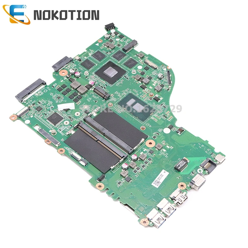 NOKOTION DAZAAMB16E0 NBGDF1100B NB. GDF11.00B для acer aspire E5-575 E5-575G Материнская плата ноутбука SR2ZU I5-7200U Процессор GTX950M DDR4