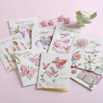 

Eno Greeting Handmade Card 3D Paper Birthday Card To Friend Birthday Greeting Card