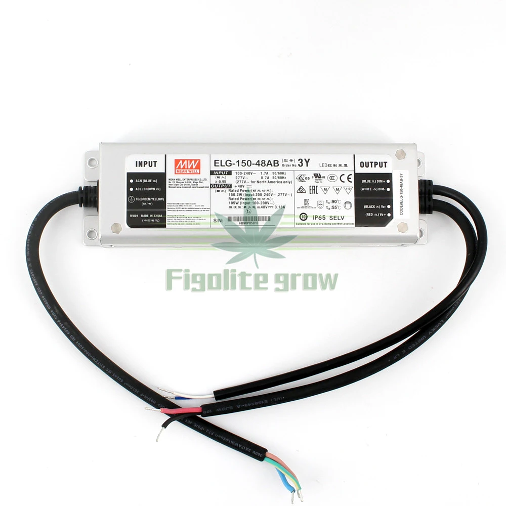 Светодиодные промышленные светильники Meanwell для HLG 120H 48A/B 240H ELG 150 240 Мощность