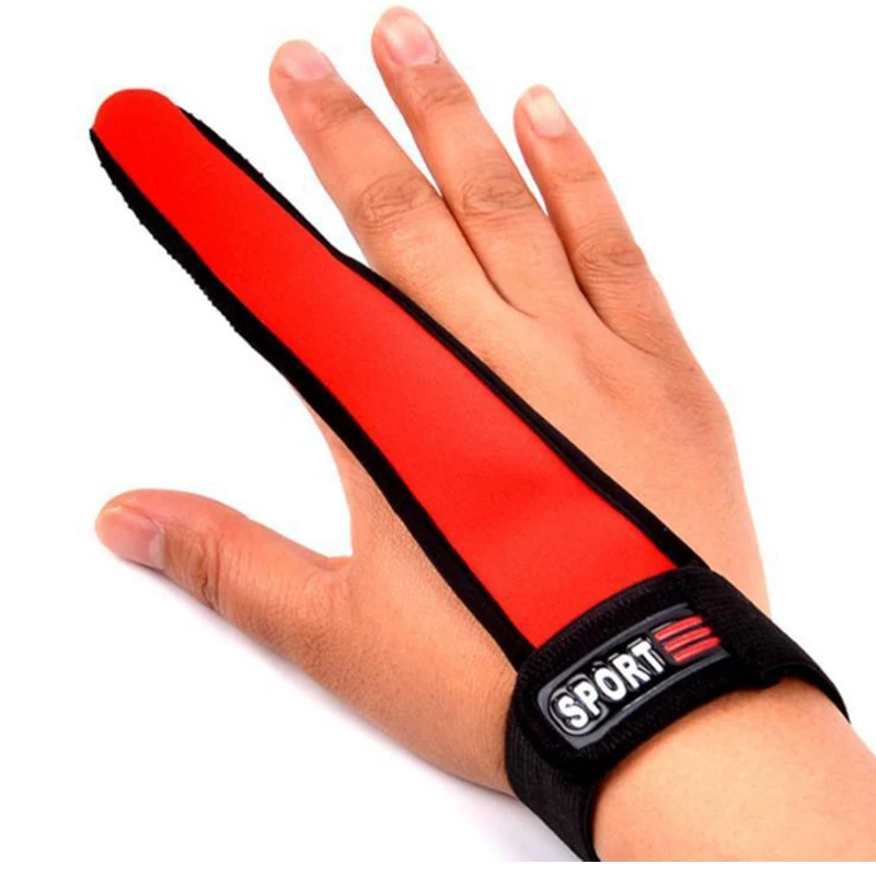 Fishing Gloves Casting Glove Finger Stall Protector Sea Fly Carp Fishing 3 Colors