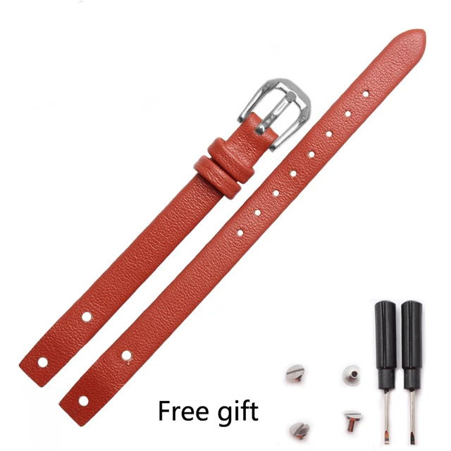 Cinturini in vera pelle di alta qualità per Fossil ES3077 ES2830 ES3262  ES3060 cinturini per orologi da donna eleganti cinturino  piccolo|Watchbands| - AliExpress