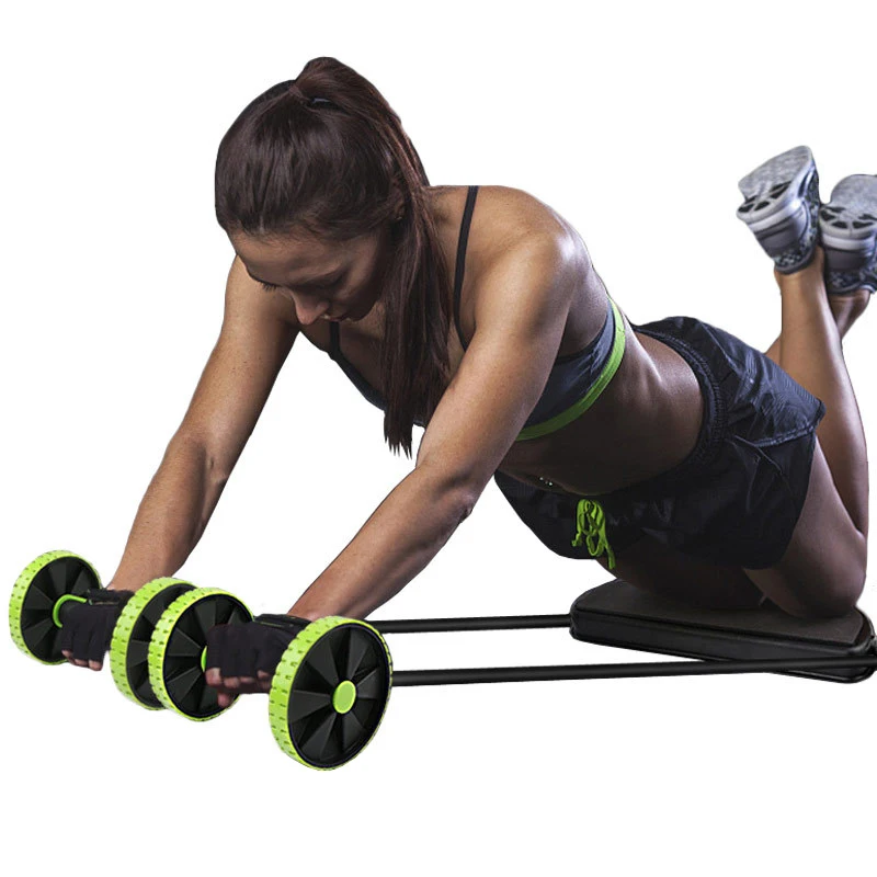 Beginner Abdominal Roller for Unisex Stretch Elastic Abdominal Training