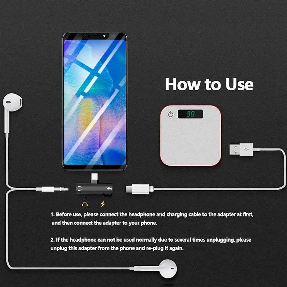 Olhveitra 2 в 1 type C 3,5 мм Aux адаптер для зарядки наушников для samsung Xiaomi huawei Oneplus 3,5 Jack аудио наушники