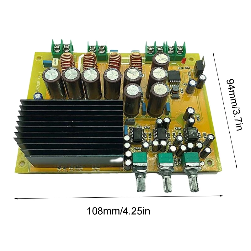 

TPA3255 Sound Amplifier Board 315W 4 Channel Digital Class D Power Amplificador