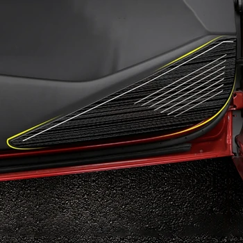 

for Mazda CX30 CX-30 2020 Stainless Steel Car Interior Door Anti-Dirty Pad Anti-Kick Mat Door Protection Cover Trim