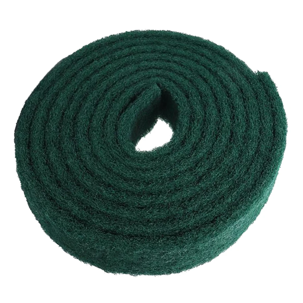 Heavy Duty Scour Pad Roll Sponge Wiping Rags Anti-Grease Fiber Drawing