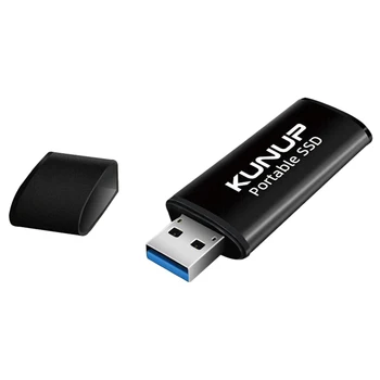 

KUNUP 64G Solid-State U Disk, 1.8-Inch Portable USB3.0 External High-Speed U Disk, Suitable for Desktop/Laptop Universal U Disk