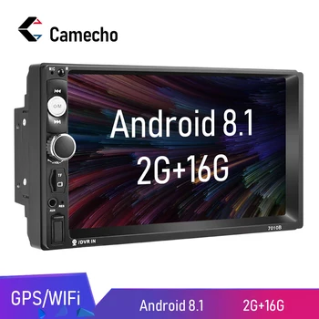 

Camecho Android 8.1 Car Radio 7'' 2 Din HD 1080P Car Player Universal GPS Bluetooth WIFI FM Car Autoradio Suppport Rear Camera