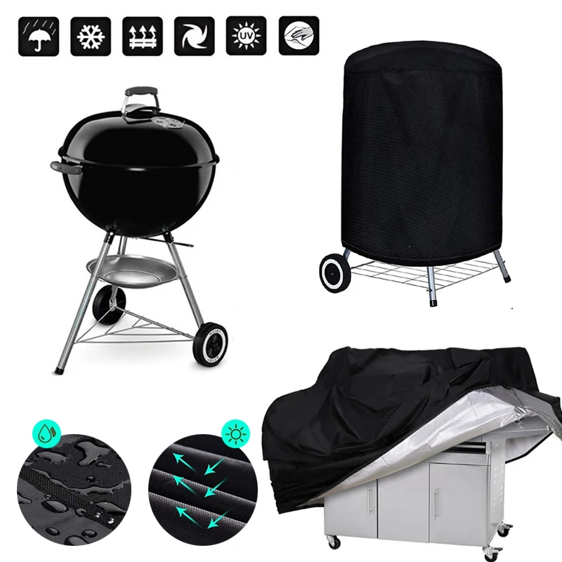 BBQ Cover Outdoor Dust/Waterproof For Weber Grill Covers Rain Protective Outdoor 