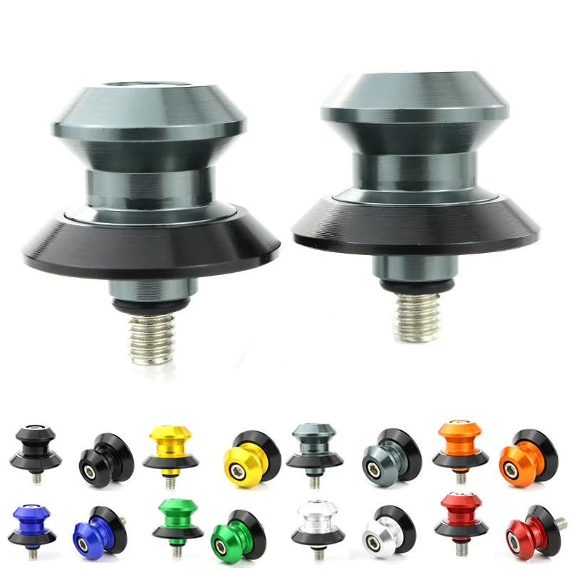 Moto In Lega Di Alluminio Cnc Forcellone Stander Bobine Sliders Per Suzuki Bandit Gsf600 Bandit Gsf650 Bandit Gsx-R 600 750 1000