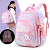 Cute Cat Kids School Bags for Girls Princess Backpack Large Capacity Waterproof Primary Student Backpacks Girl Gift Mochilas 2