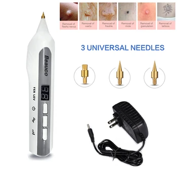 

9 levels Rechargeable Fibroblast Plasma Pen Eyelid lift Facial Freckle Mole Wart Tags Spot Wrinkle Tattoo Removal Skin Care