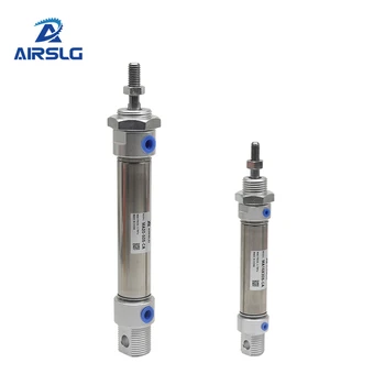 

Pneumatic Stainless Air Cylinder MA Bore 20mm 10-300mm stroke AIRTAC type Double Action Mini Round Cylinders MA20x20S-CA-U-CM