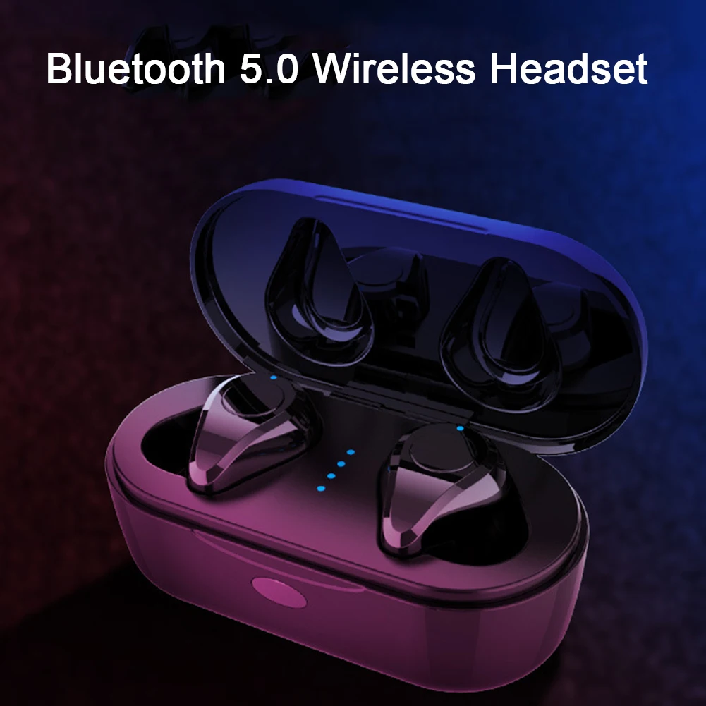 

Waterproof TWS Wireless Bluetooth Earphones Handsfree In Ear Headset Earbuds with Charging Box for iPhone for huawei for Xiaomi