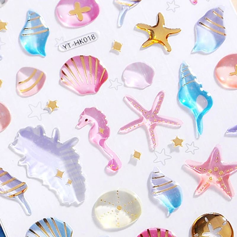 Fun fantasy cartoon stickers bronzing 3D environmental protection mobile phone diary handbook sticker material children gifts cartoon stickers 3d stickers decorative stickers colorful stickers