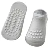 Baby Knee Pads Socks Set for Girls Boys Summer Solid Color Anti Slip Socks Kid Crawling Safety Floor Sock Leg Knee Protector 4