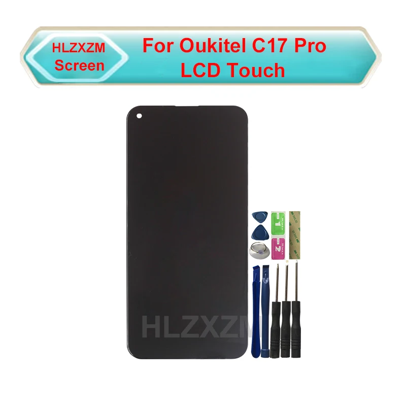 Для Oukitel C17 Pro ЖК-дисплей с кодирующий преобразователь сенсорного экрана в сборе