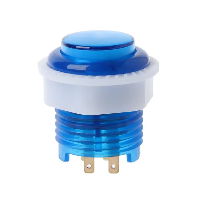 

1pc 28mm/24mm LED Arcade Push Button Arcade Start Button Switch 5V Illuminated Button Arcade Cabinet Accessories Y51D