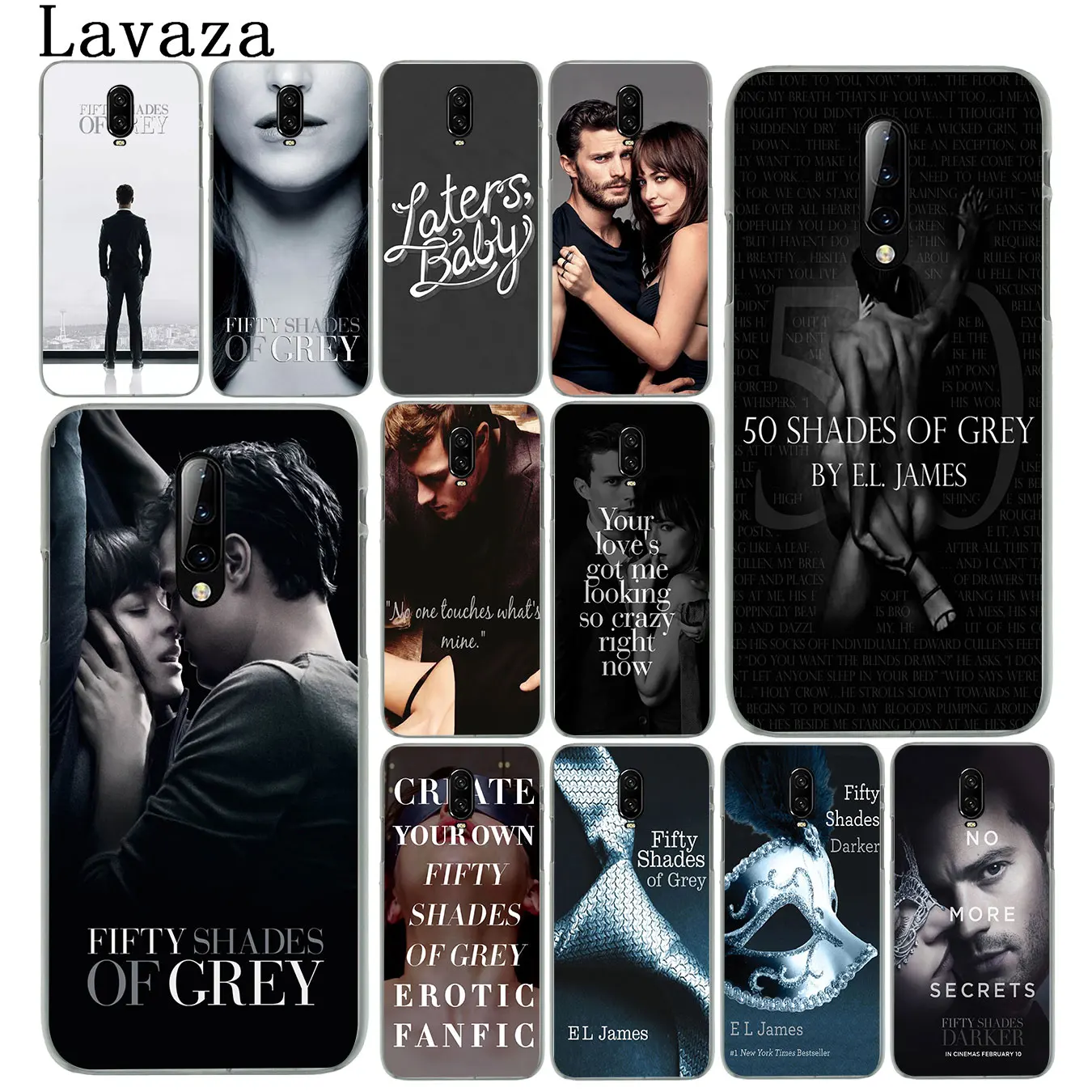 Жесткий пластиковый Чехол для мобильного телефона Fifty Shades of серый темный чехол