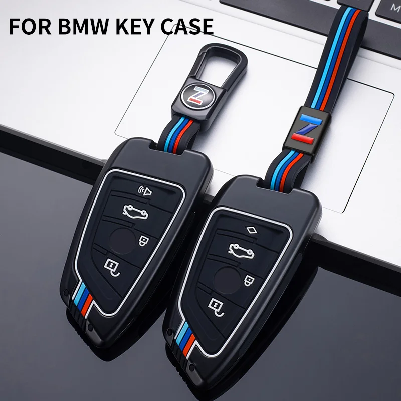 1 чехол для автомобильного ключа из цинкового сплава BMW 2 5 6 7 серии X1 X2 X3 X5 X6