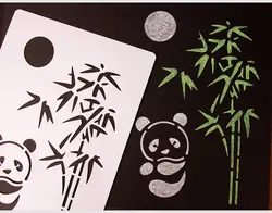 Planche à dessin unisexe thème plastique règle de dentelle bricolage matériel accessoires outils creux modèle de peinture Type de pâte sécurité 2021 