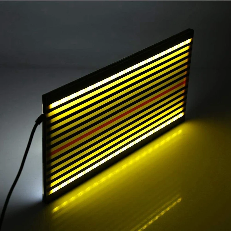  Led Stripe Line Board Paintless Dent Removal Repair Tools with 5M Long Line and Adjustment Holder Y