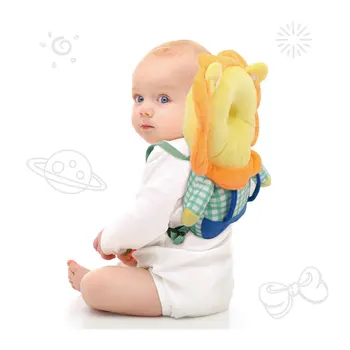 

Baby Head Protection Pillow Cartoon Infant Anti-fall Pillow Soft PP Cotton Toddler Children Protective Cushion Baby Safe Care