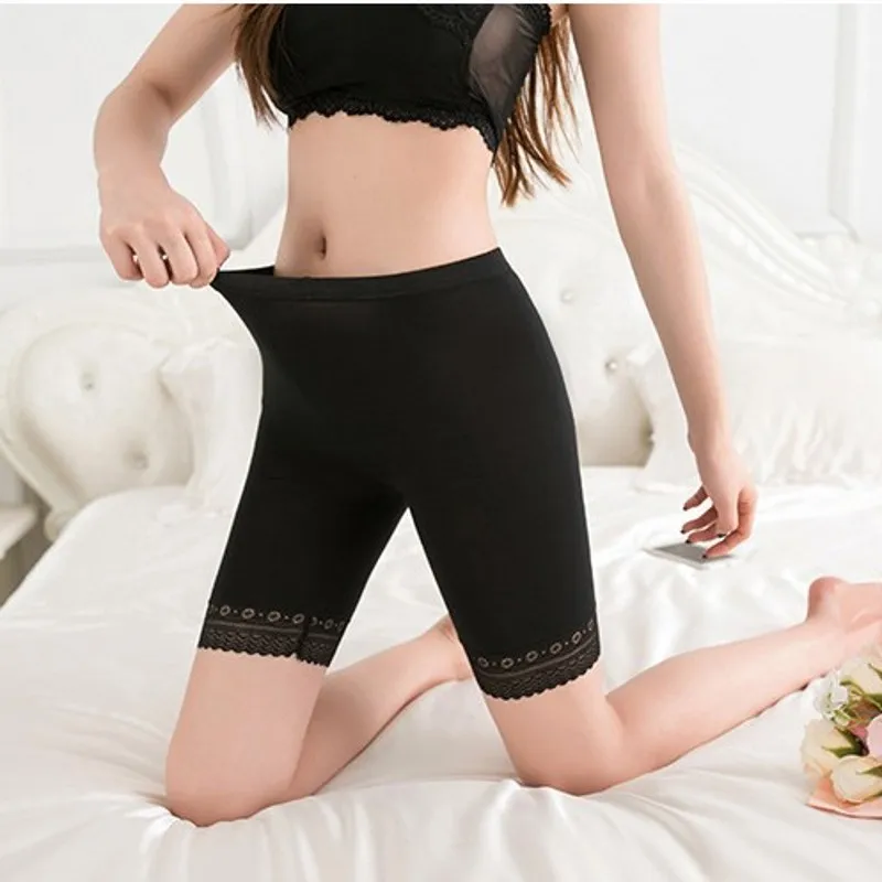 Plus size 5XL Summer safety pants Women Seamless Underwear shorts Modal Lengthen Boyshort Panties