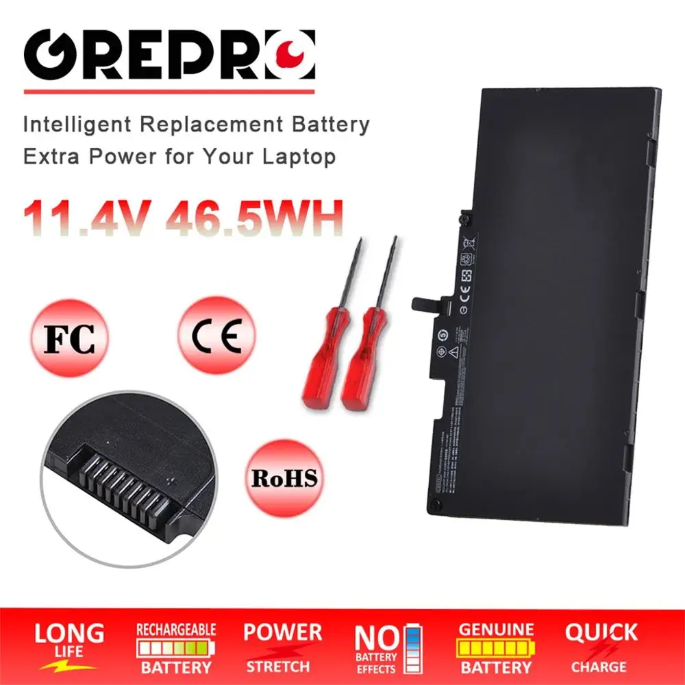 46.5Wh CS03XL Laptop Battery for HP EliteBook 745 G3 G4 755 840 850 800231-141 | Компьютеры и офис
