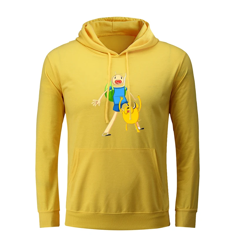 Симпатичные Beemo BMO Adventure Funny Time Hoodie FINN мужские графические толстовки струны пуловер с капюшоном Рождественский подарок - Цвет: icWM612Y