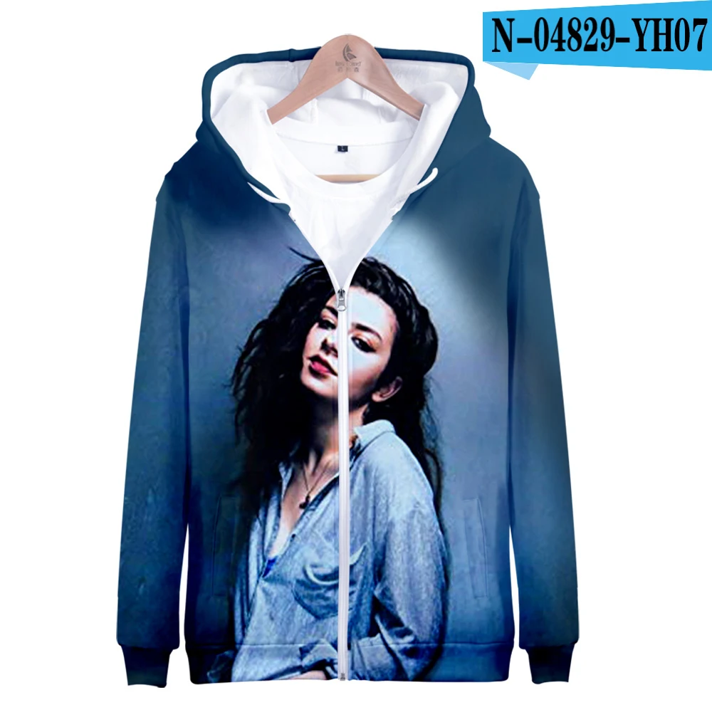 Горячая Распродажа Charli XCX куртка на молнии 3D Толстовка с принтом толстовки женские большие размеры для женщин плюс размер уличная одежда - Цвет: G