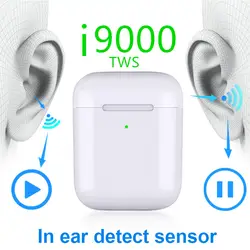 I9000 TWS 1:1 беспроводные наушники Pop-up Smart sensor Беспроводная зарядка Super Bass Bluetooth 5,0 PK W1 i200 i500 i800 i2000 TWS