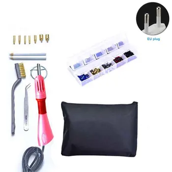 

DIY Tool Hotfix Applicator Set Colorful Rhinestones Storage Bag Iron On For Wedding Dress Plastic Handle Fast Heated Crafts