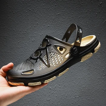 

2020 New Men Sandals Summer Flip Flops Slippers Men Outdoor Beach Casual Shoes Cheap Male Sandals Water Shoes Sandalia Masculina