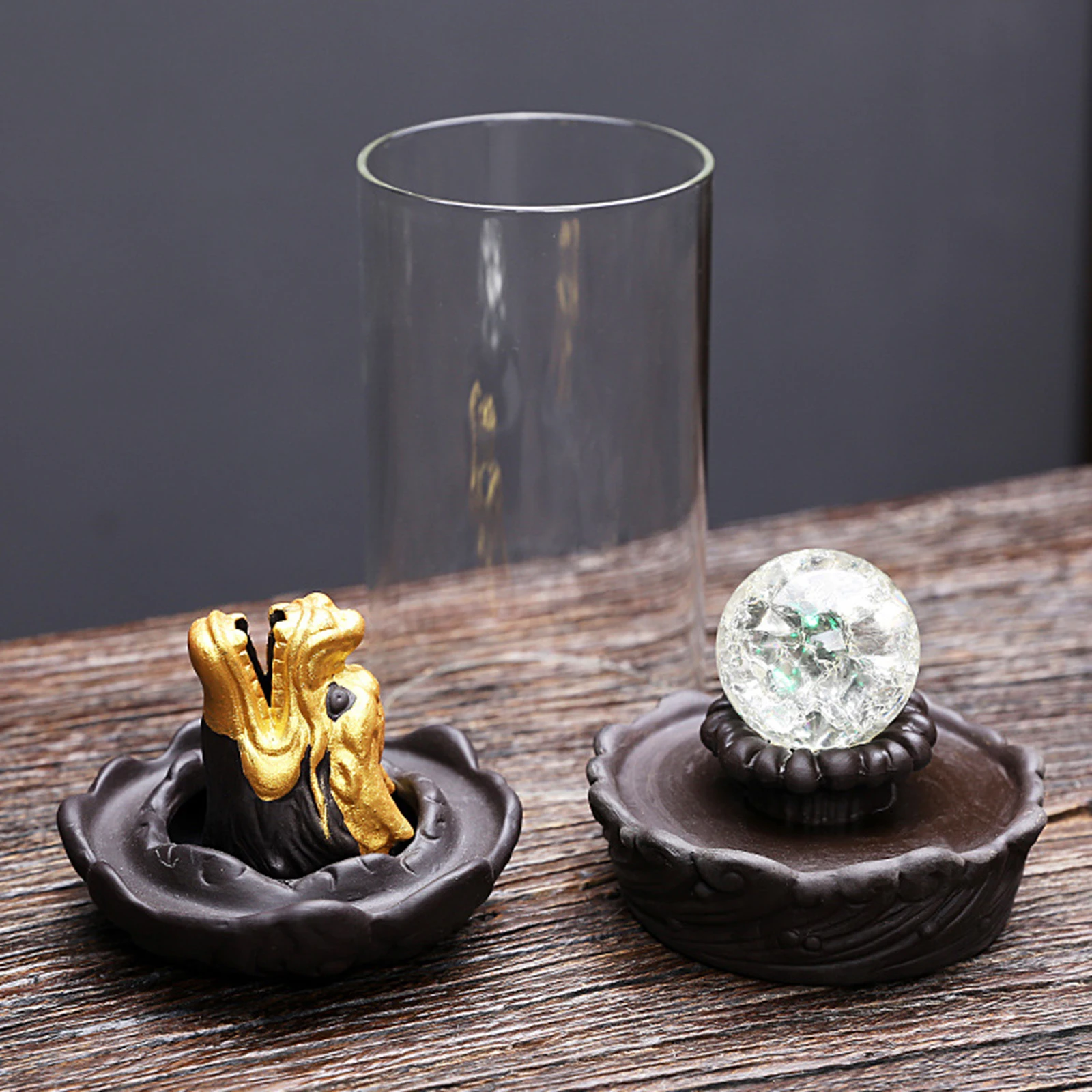 Incense Burner Dragon Head Holder Aroma Stove Household Desktop Decor for Sitting Room Bedroom | Дом и сад