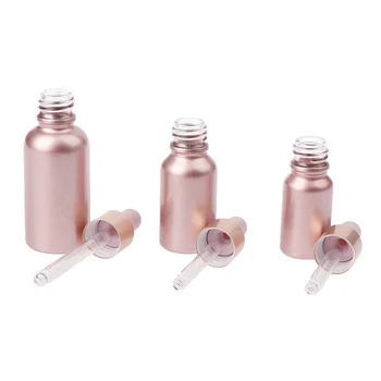 

1PC 10ml/15ml/30/ml Dropper Bottle Essential Oil Perfume Bottles Refillable Empty Container For Massage Pipette Bottles
