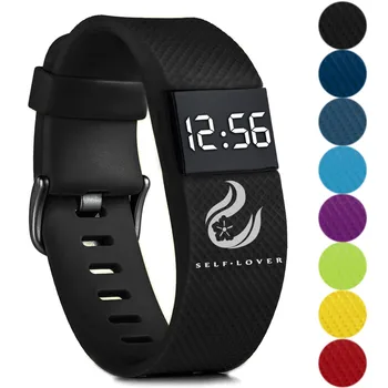 

Digital Watches Fashion Digital LED Sports Watch Unisex Silicone Band Wrist Watches Men Women Clock Wristwatch Reloj Mujer W3