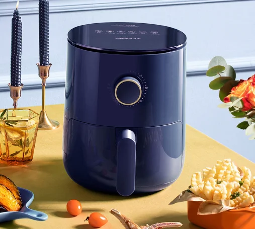 New smart home multi-function convenient single knob operation large capacity fast automatic oil-free air fryer J06