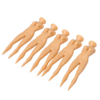 

5 Pcs Nude Ladies Golf Tees Nuddie Naked Golfers Ball Tees Ball Support Q6PD