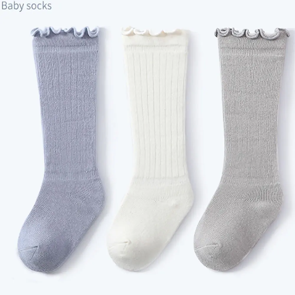 Newborn Socks Toddler Boy Sock Cotton Thin Silk Stockings Legs Warm